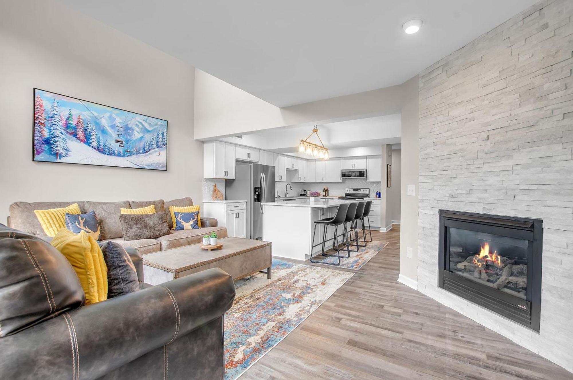 Family Townhouse With Fireplace Ellicottville Εξωτερικό φωτογραφία