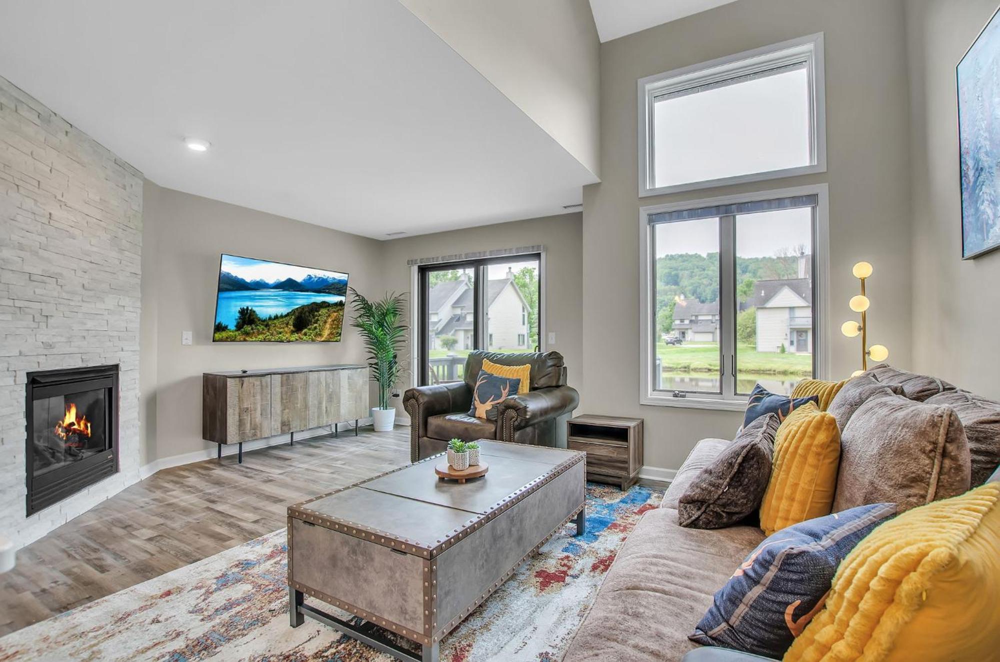 Family Townhouse With Fireplace Ellicottville Εξωτερικό φωτογραφία